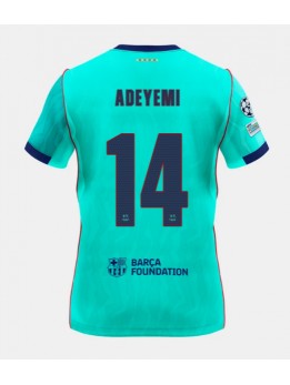 Moški Nogometna dresi replika Barcelona Karim Adeyemi #14 Tretji 2026-27 Kratek rokav